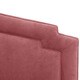 preview thumbnail 8 of 18, Skyline Furniture Notched Bed in Regal Velvet