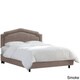 preview thumbnail 7 of 18, Skyline Furniture Notched Bed in Regal Velvet