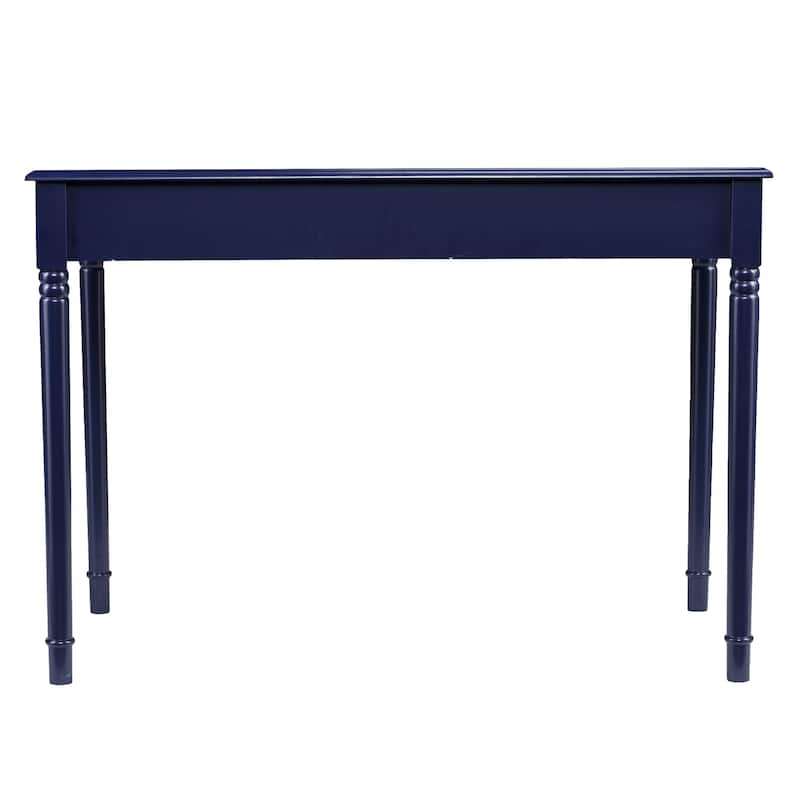 SEI Furniture Jennifer Farmhouse 2-Drawer Writing Desk - Navy