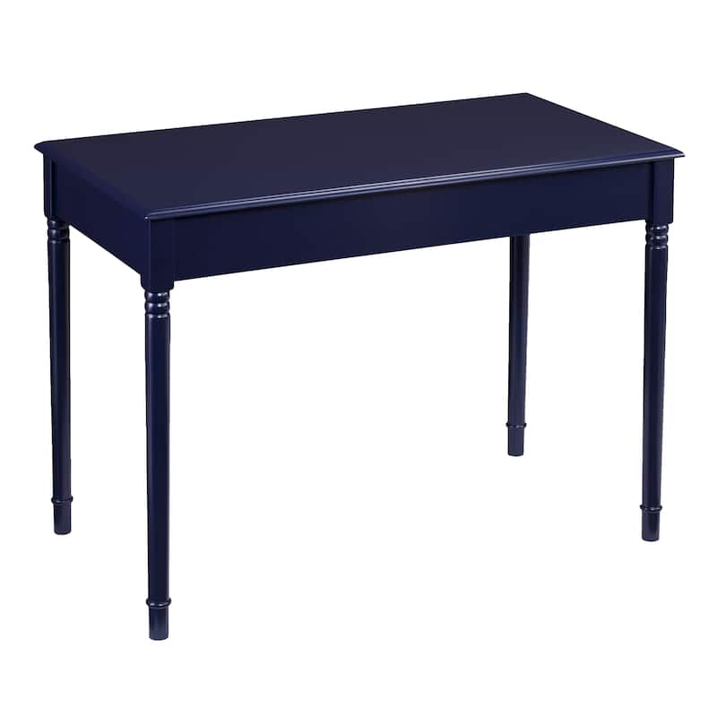 SEI Furniture Jennifer Farmhouse 2-Drawer Writing Desk - Navy