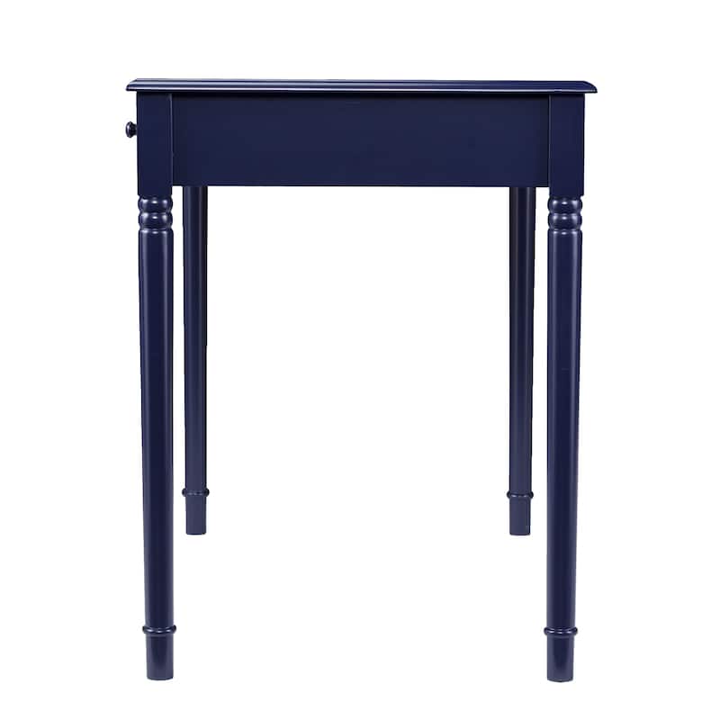 SEI Furniture Jennifer Farmhouse 2-Drawer Writing Desk - Navy