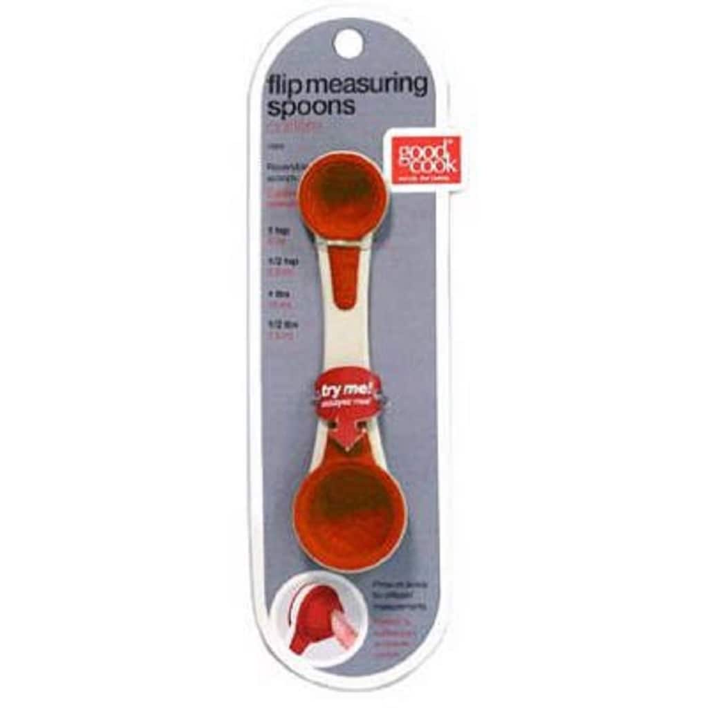 Good Cook Bradshaw Flip Double-sided Plastic Measuring Spoon