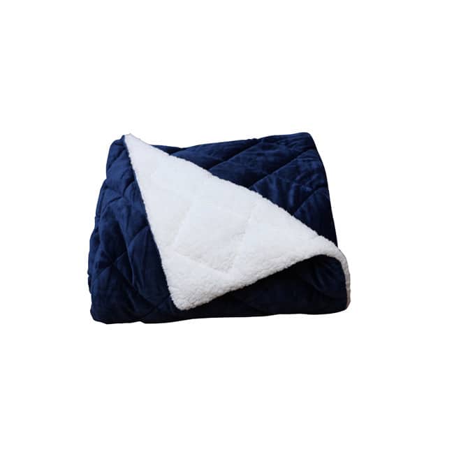 Cozy Soft Quilted Fleece-like Throw