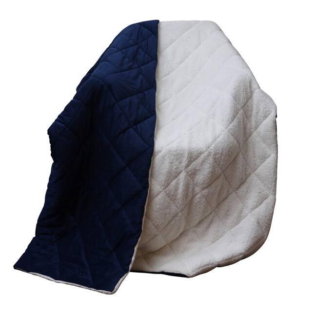 Cozy Soft Quilted Fleece-like Throw