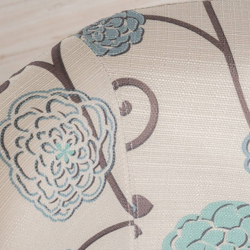 Preston Floral Fabric Club Chair by Christopher Knight Home