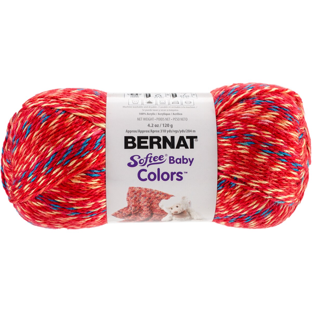 Softee Baby Yarn Colors-Red Rainbow Bed Bath Beyond 14520286