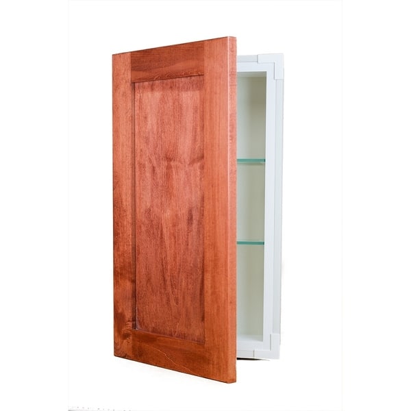 Medicine Pantry Cabinet, In-Wall Solid Wood