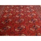 preview thumbnail 3 of 4, Hand Knotted Rust Red Fine Bokara with Wool Oriental Rug