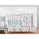 Sweet Jojo Designs Feather Collection 9-piece Crib Bedding Set - Thumbnail 0