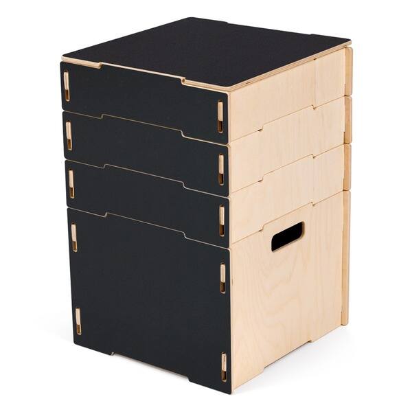 Shop Wood Stackable Art And Craft Storage Boxes Free Shipping