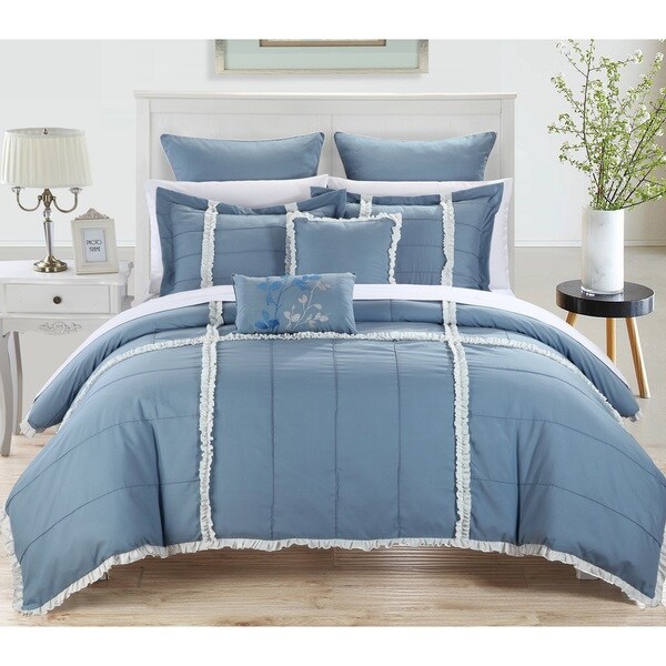 Chic Home Legenda 11-Piece Bed In A Bag Comforter Set