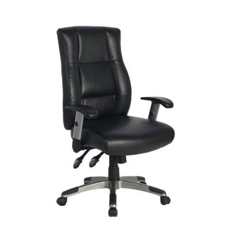 Viva Office Ergonomic High Back Bonded Leather Executive Office Chair with  Soft Spring Pack - Bed Bath & Beyond - 14521171