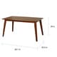 preview thumbnail 6 of 5, Simple Living Bernard Mid-Century Dining Table