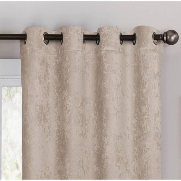 Shop Bella Luna Faux Suede Room Darkening Extra Wide 96 Inch