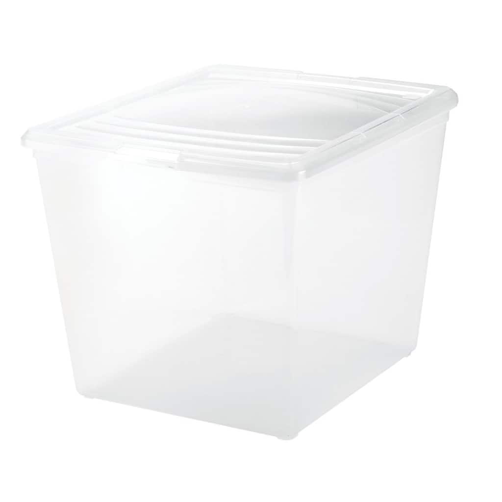 Clear Stackable Modular Storage Box