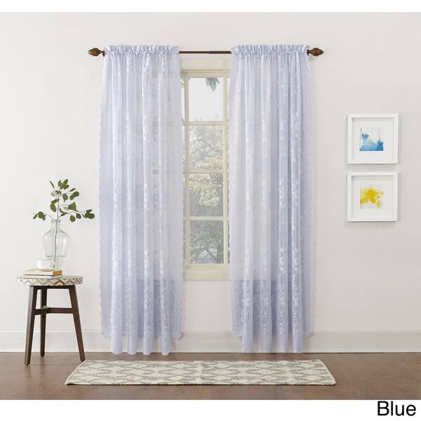 Shop No 918 Alison Rod Pocket Lace Curtain Panel Free Shipping