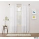 preview thumbnail 5 of 9, No. 918 Alison Rod Pocket Lace Curtain Panel 58"w x 72"l - 72 Inches - White