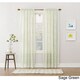 preview thumbnail 6 of 9, No. 918 Alison Rod Pocket Lace Curtain Panel 58"w x 63"l - 63 Inches - Sage Green