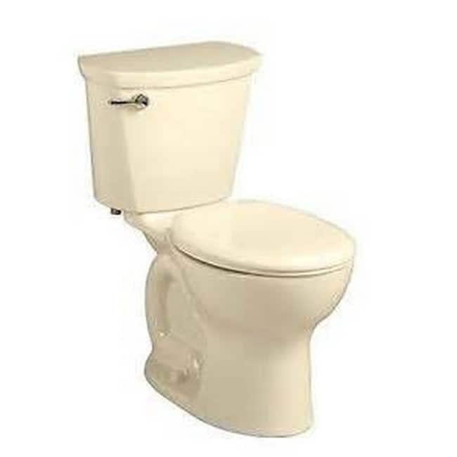 American Standard Cadet Bone Vitreous China Round 2-piece Toilet