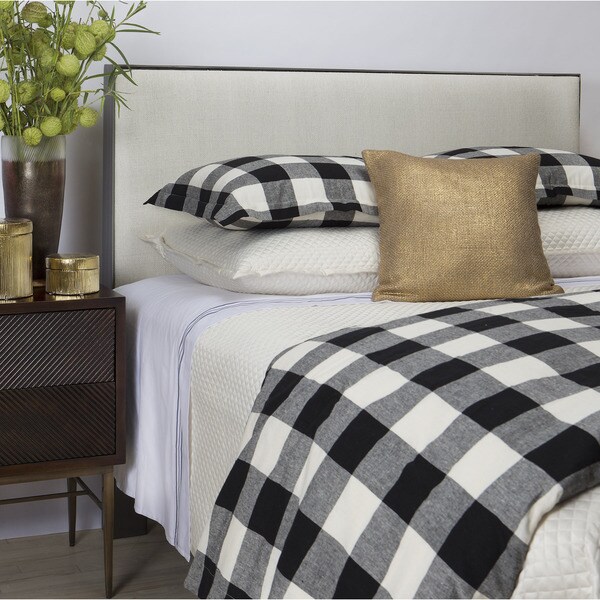 Shop Art of Home from Ann Gish Black and White Plaid Duvet Set Free