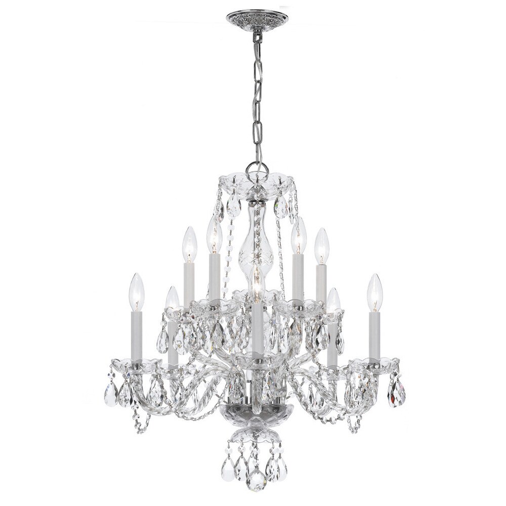 Calypso 3 Light Chrome Mini Chandelier Calypso 3 Light Chrome Mini Chandelier
