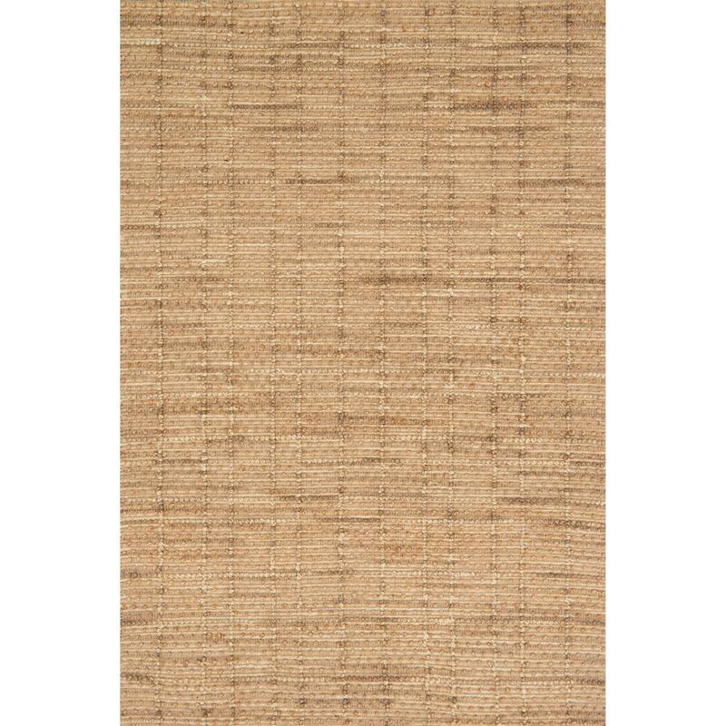 Alexander Home Ember Farmhouse Hand-Woven Jute Rug - 9'3" x 13' - Natural - Runner/Rectangle