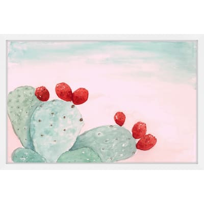 'Opuntia' Framed Painting Print