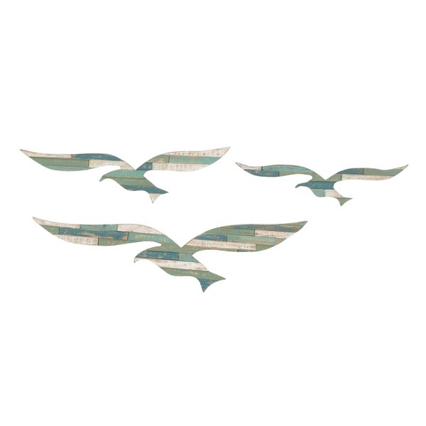 Wood Bird Wall Decor Pack Of 3 Free Shipping Today Wood Bird Wall Decor Pack Of 3