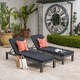 Puerta Outdoor 13-piece Wicker Patio Set with Cushions by Christopher Knight Home - Thumbnail 6