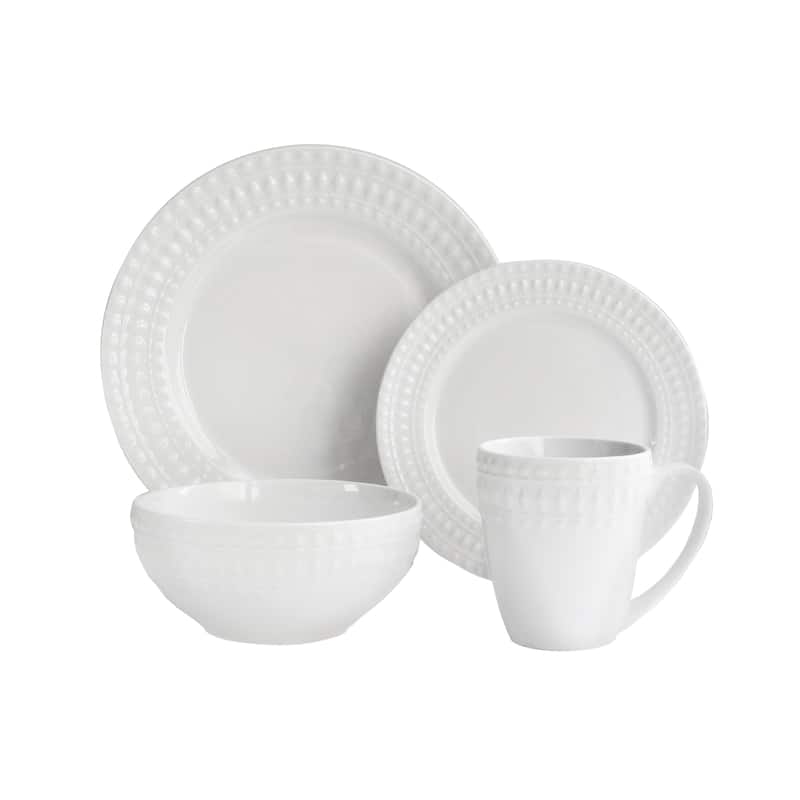 American Atelier Amelie Porcelain 16-piece Dinnerware Set