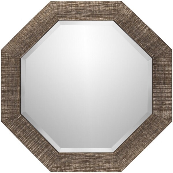Angline Crosshatch Wall Mirror (24 x 24) - Copper - 24" x 24"