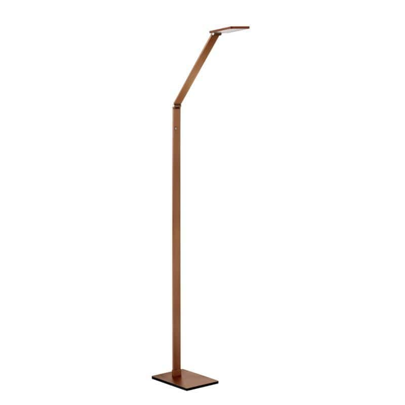 49 in. Russet Bronze LED Floor Lamp - Russet Bronze LED Floor Lamp