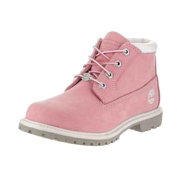 timberland pink nellie chukka boots