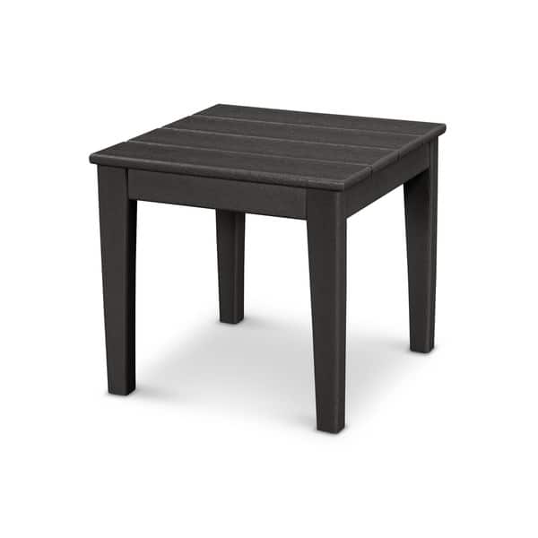 slide 1 of 7, POLYWOOD Newport 18-inch Square End Table