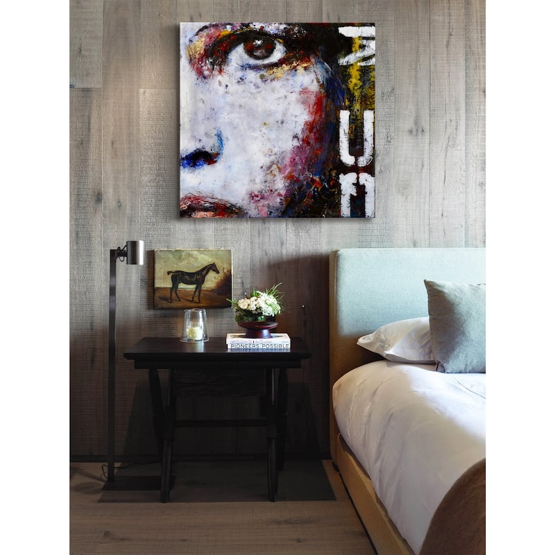 'My Lady II' Painting Print on Wrapped Canvas - Multi-Color