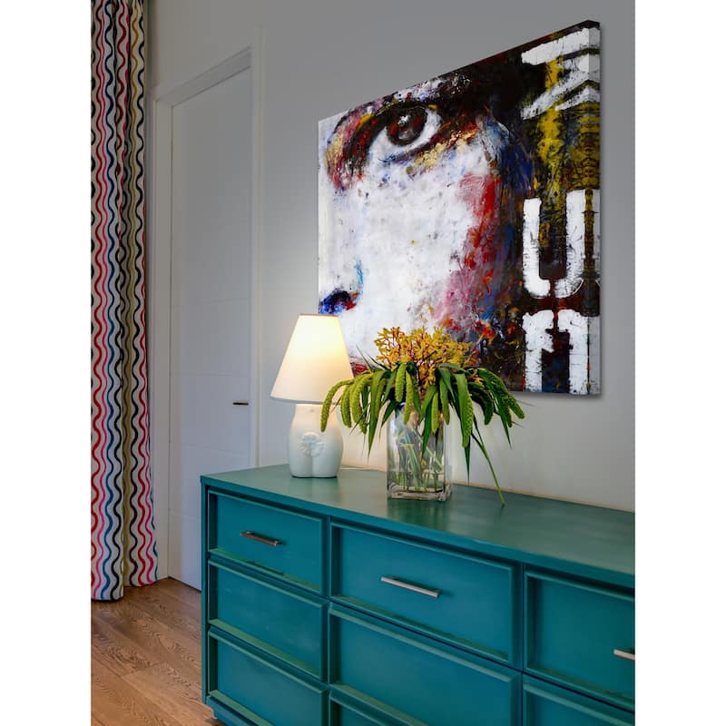 'My Lady II' Painting Print on Wrapped Canvas - Multi-Color