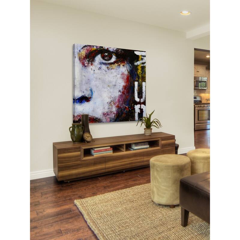 'My Lady II' Painting Print on Wrapped Canvas - Multi-Color