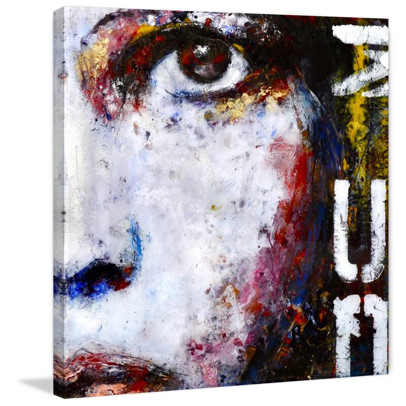 'My Lady II' Painting Print on Wrapped Canvas - Multi-Color