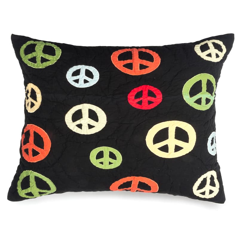 Peace Cotton Sham