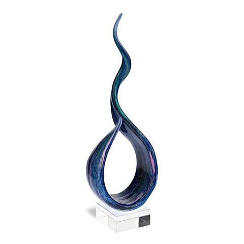 Art Glass Monet Centerpiece