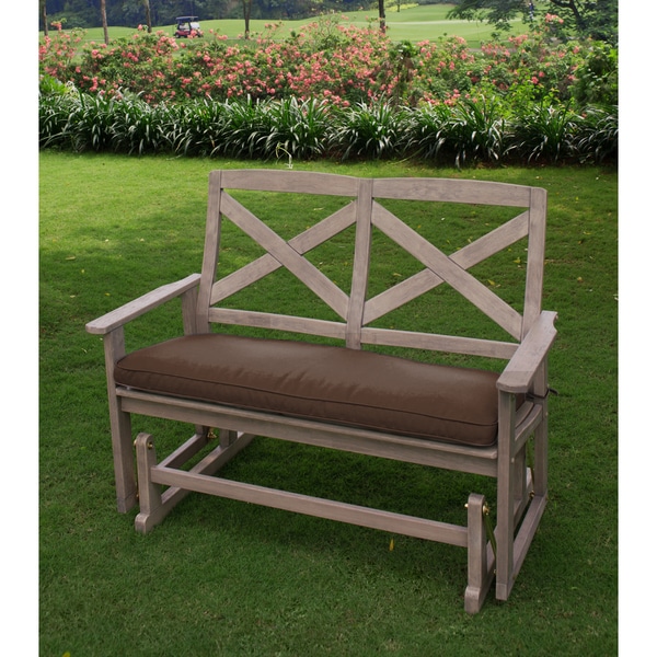 shop cambridge casual west lake glider bench with