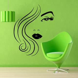 Model Beauty Salon Wall Decor Home Vinyl Art Model Beauty Salon Wall Decor