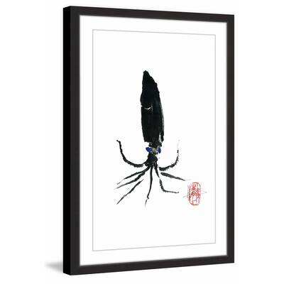 'Black Beauty' Framed Painting Print