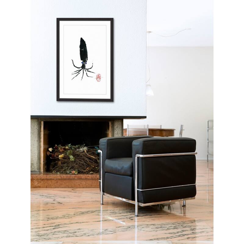 'Black Beauty' Framed Painting Print