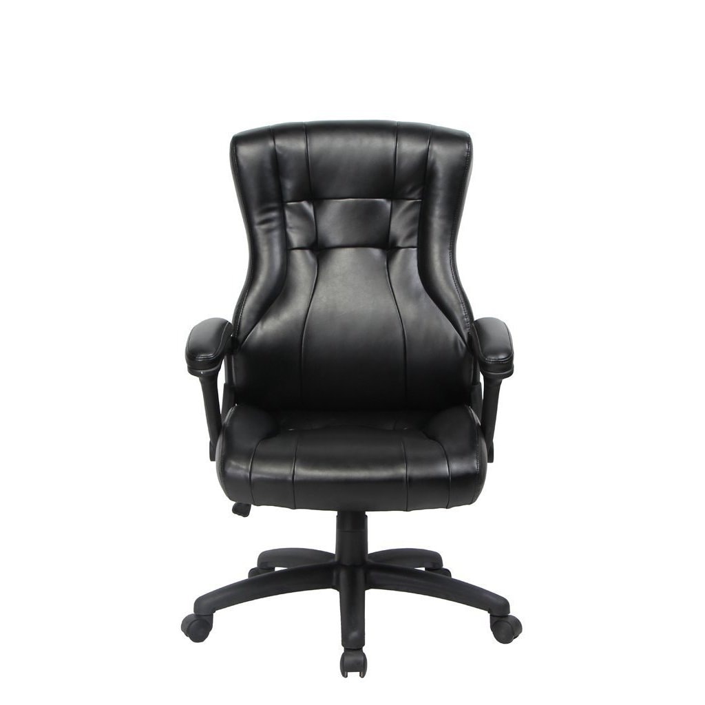 Viva Office Ergonomic High Back Bonded Leather Executive Office Chair with  Soft Spring Pack - Bed Bath & Beyond - 14521171