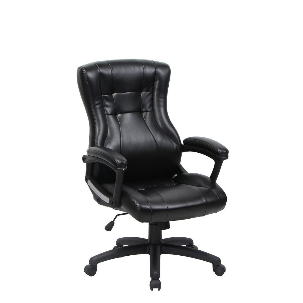 Viva Office Ergonomic High Back Bonded Leather Executive Office Chair with  Soft Spring Pack - Bed Bath & Beyond - 14521171