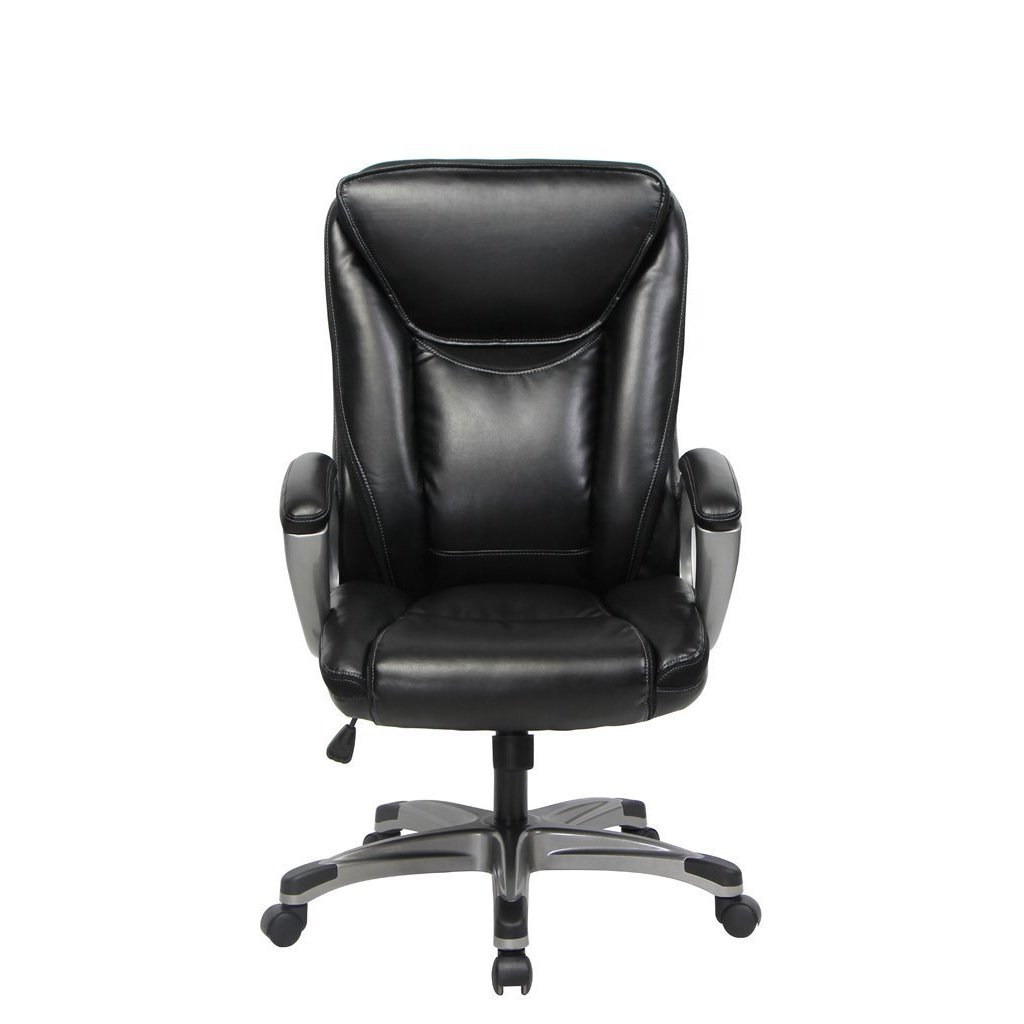 Viva Office Ergonomic High Back Bonded Leather Executive Office Chair with  Soft Spring Pack - Bed Bath & Beyond - 14521171