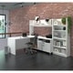 preview thumbnail 2 of 8, Pro-Linea L-Desk with Bookcase