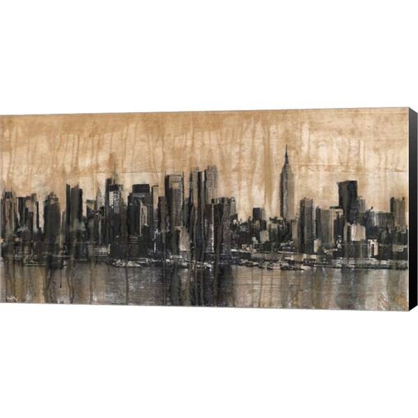 Dario Moschetta 'NYC Skyline 1' Canvas Art - Overstock - 14535398