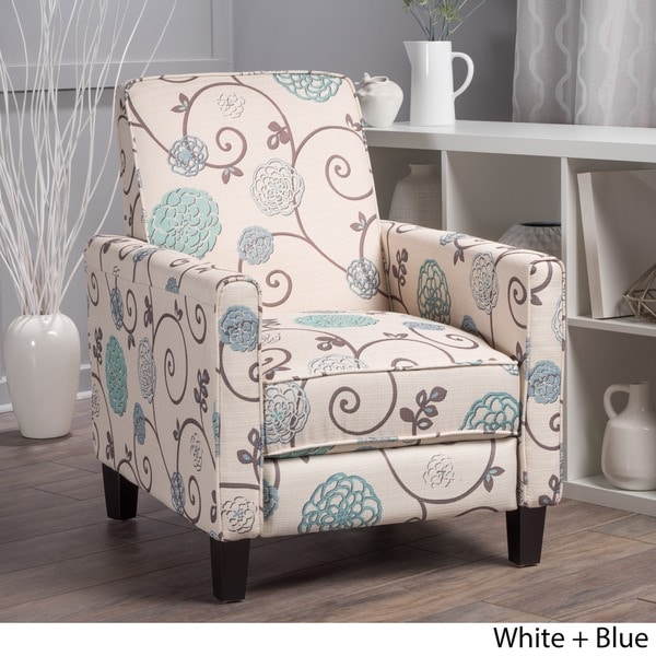 floral fabric recliner chairs